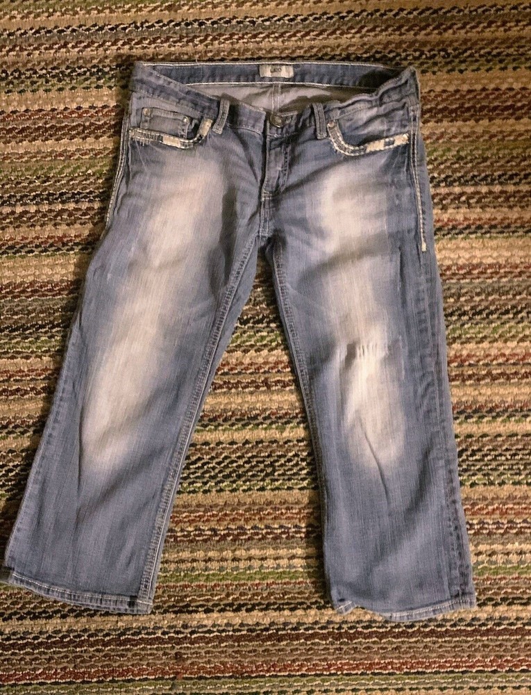 Daytrip Capri Jeans Women's 30 Blue Medium Wash LEO Capri Jeans